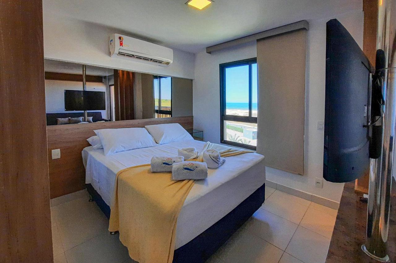 Vg Sun Cumbuco Studio Superior Vista Mar, Nascente, 4 Pessoas, Cozinha Completa, Ar Condicionado, Enxoval, Wi-Fi, Condominio Pe Na Areia Com Jacuzzi, Piscina, Academia E Sauna Экстерьер фото